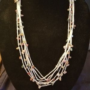 Handmade crochet necklace